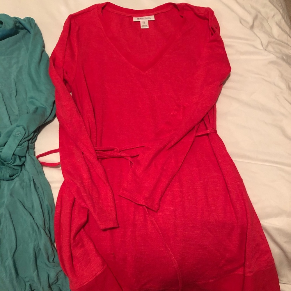 3 long sleeve maternity tops